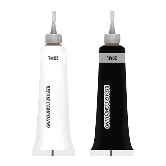 Schwarz/Weiß 20 ml Leder-Finish Auto-Leder-Reparaturgel Autositz