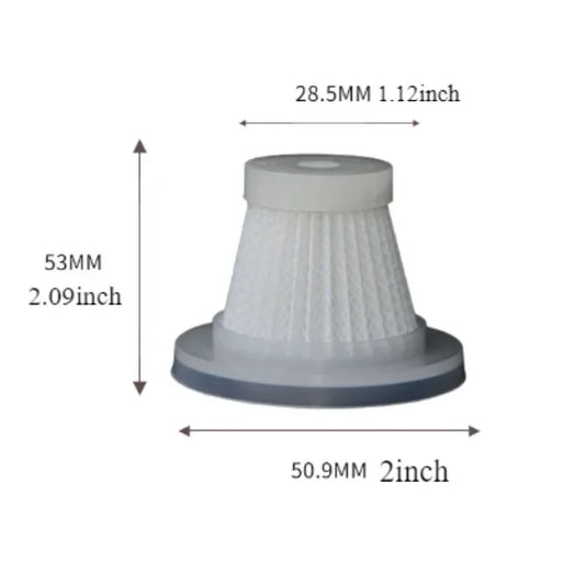Waschbarer Auto-Staubsauger Filter Set 5 Stück – SwissGlanzGarage Ansicht 2