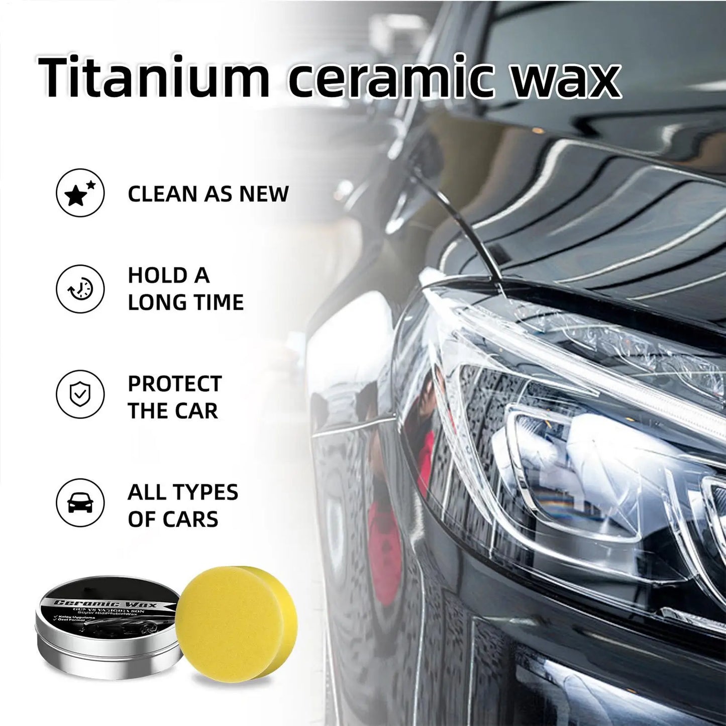 Keramik Auto Beschichtung Creme Wasserdicht Glänzend Farbe Schutz Wachs Auto Swirl Entferner Kratzer Reparatur Paste ...