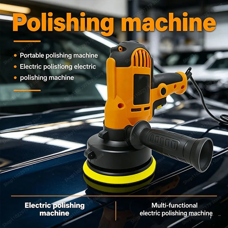 Elektrische Poliermaschine für Autowachs, Versiegelung, Polierpflege, Polierwerkzeuge mit einstellbarer Geschwindigke...