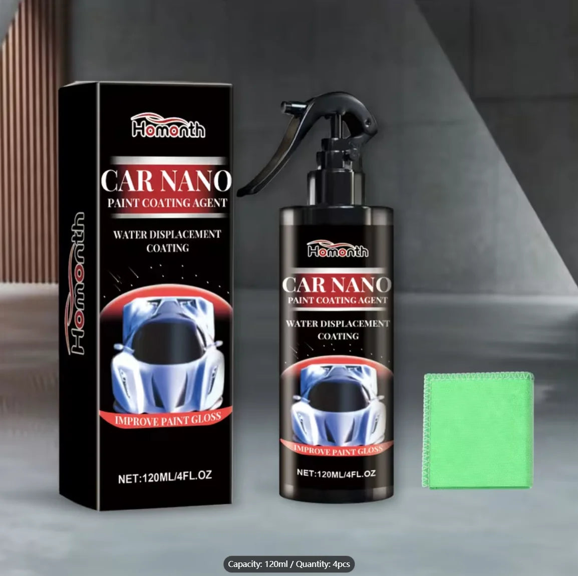 Neues Nano-Keramik-Beschichtungsspray für Autos – Lackschutz, Flecken- und Ölent