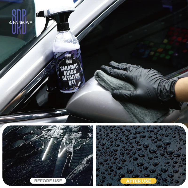 Keramikbeschichtungsspray – Silica Formula (Nano SiO2) Seals & Shields Auto's Clear Coat – Hydrophober Schutz und Hoc...