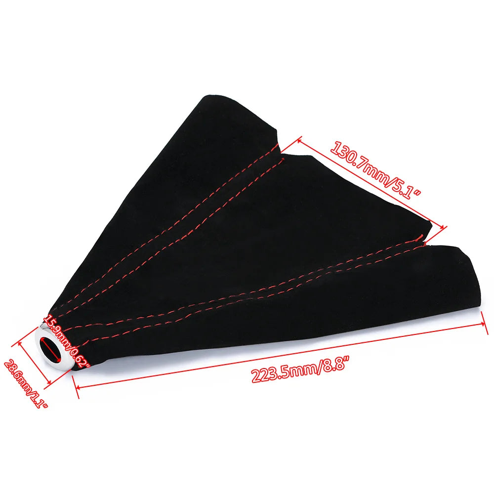 16mm Velours Leder Schaltknauf Kragen – SwissGlanzGarage Ansicht 6