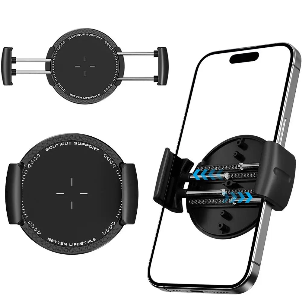 Leistungsstarker magnetischer Handyhalter fürs Auto – selbstspannende, rutschfeste Halterung, magnetischer Befestigun...