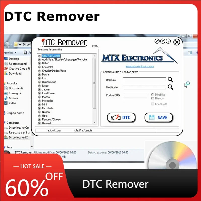 DTC Entferner Software MTX 1.8.5.0 – SwissGlanzGarage Ansicht 2