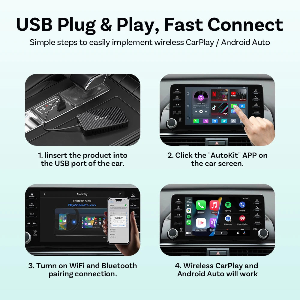 Ottocast Play2 Video Pro Carplay Ai Box – SwissGlanzGarage Ansicht 5