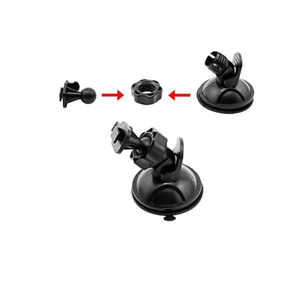 Auto-Saugnapf Halterung mit 6 Adaptern – SwissGlanzGarage Ansicht 2