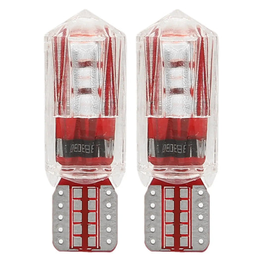 T10 LED Lampe Rot 12V 2er Set – SwissGlanzGarage Ansicht 6