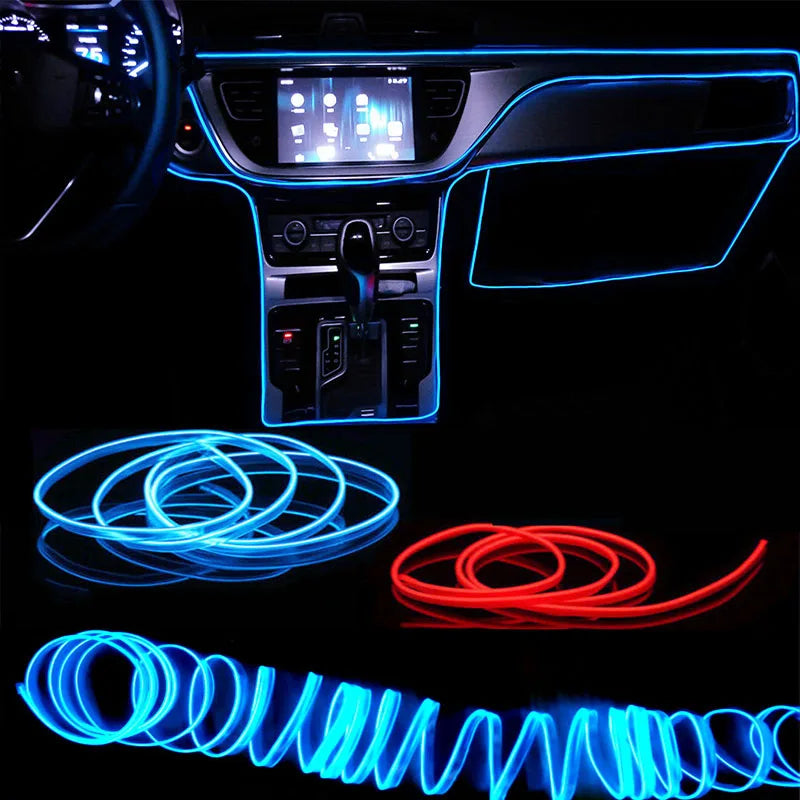 LED-Innenraumbeleuchtung 1M/3M/5M – SwissGlanzGarage Ansicht 2