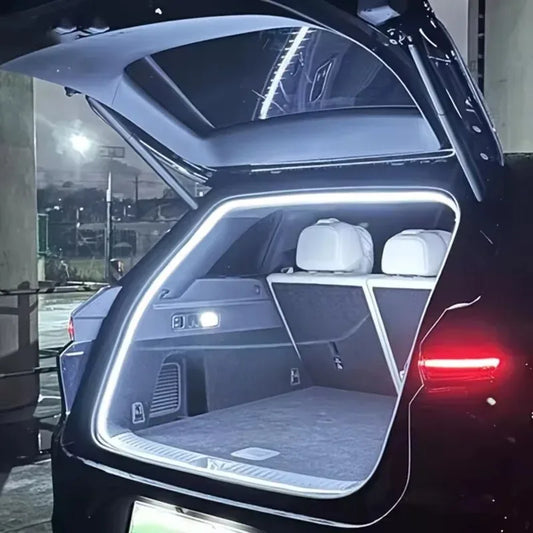 RGB LED Ambientebeleuchtung für Auto Innenraum USB – – SwissGlanzGarage Ansicht 3
