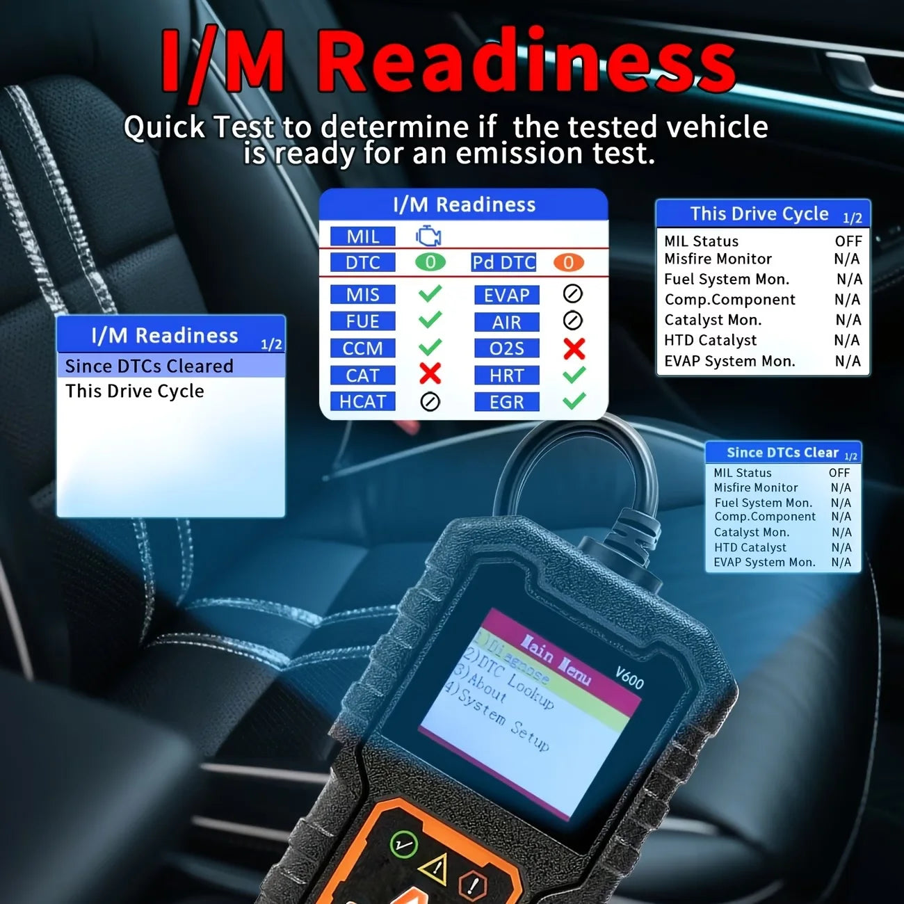 V600 OBD2 Diagnosescanner – SwissGlanzGarage Ansicht 4