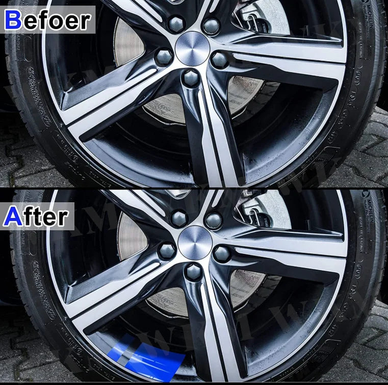 Felgen-Hub Aufkleber Set – SwissGlanzGarage Ansicht 6