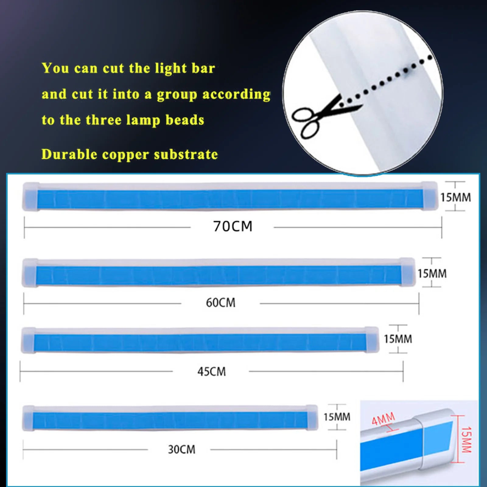 Motorrad LED Blinker Tagfahrlicht Set – SwissGlanzGarage Ansicht 4