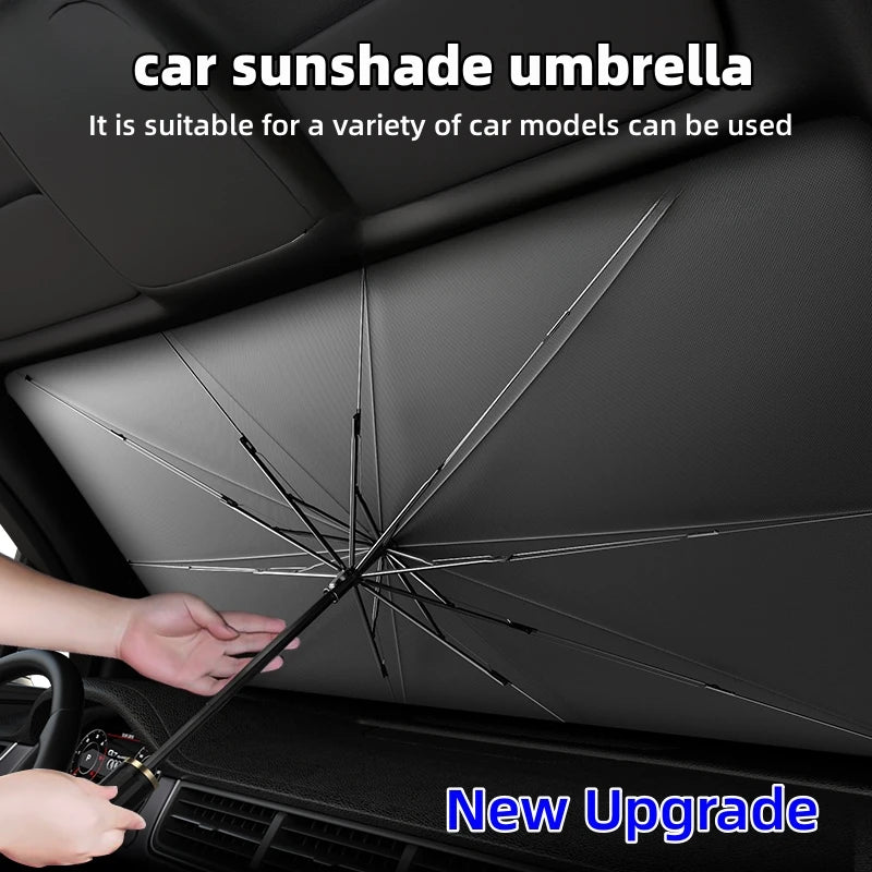 Faltbarer Auto-Sonnenschutz Windschutzscheibe – SwissGlanzGarage Ansicht 2