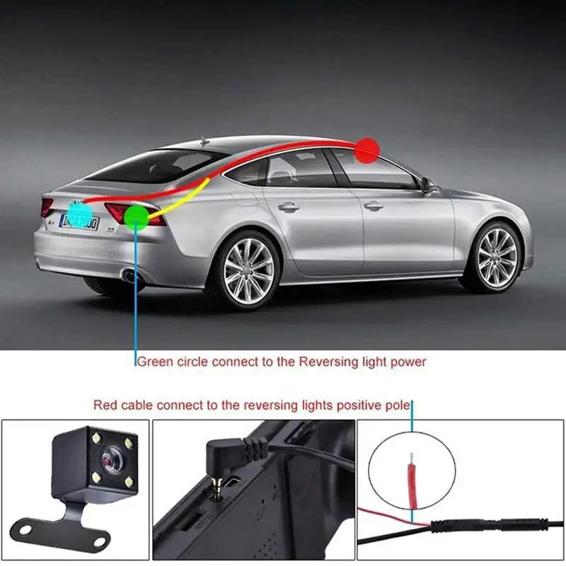 Baby-Auto-Spiegel verstellbar 5-Pin – SwissGlanzGarage Ansicht 3