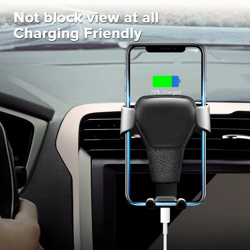 Schwerkraft Auto Telefon Halter Air Vent Clip Halterung Mobile Handy Ständer GPS Smartphone Unterstützung Auto Air Ou...