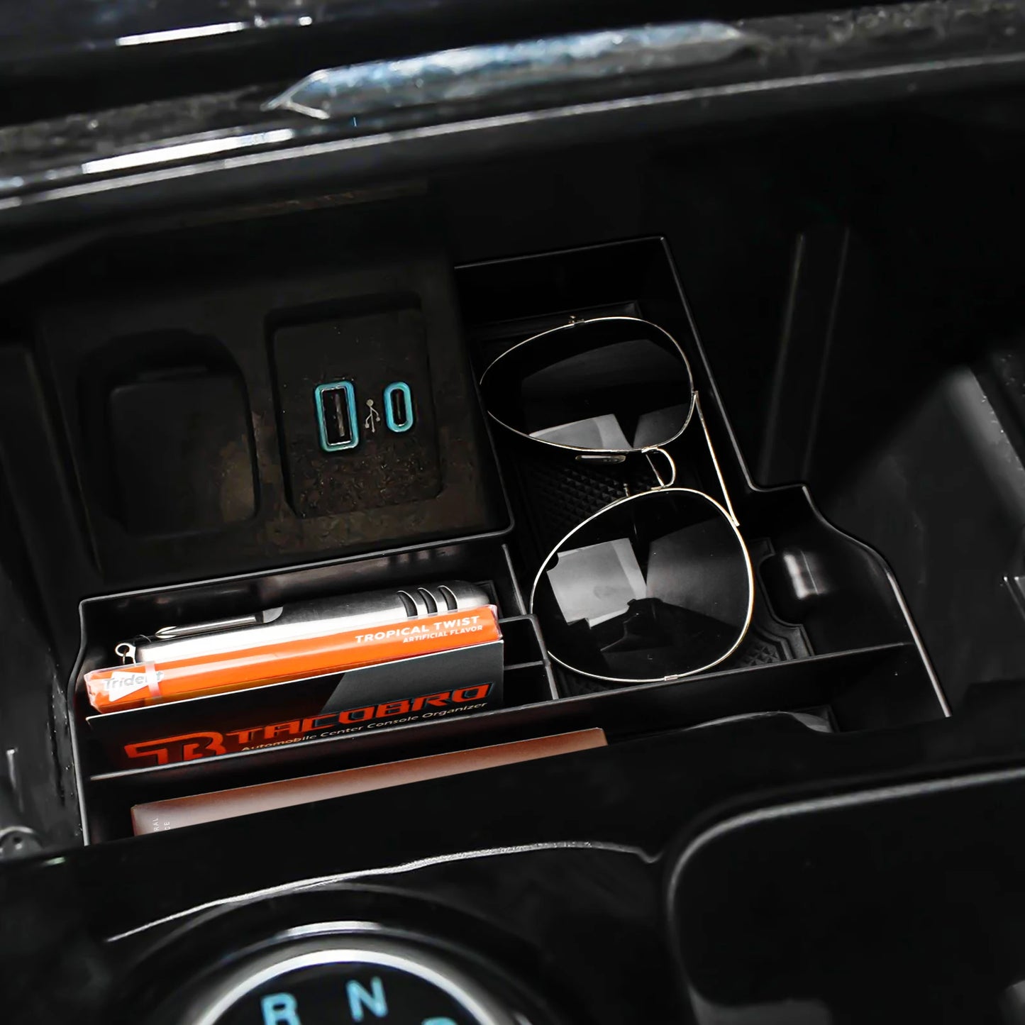 Für Ford Explorer 2020 2021 2022 2023 2024 Armlehne Lagerung Box ABS