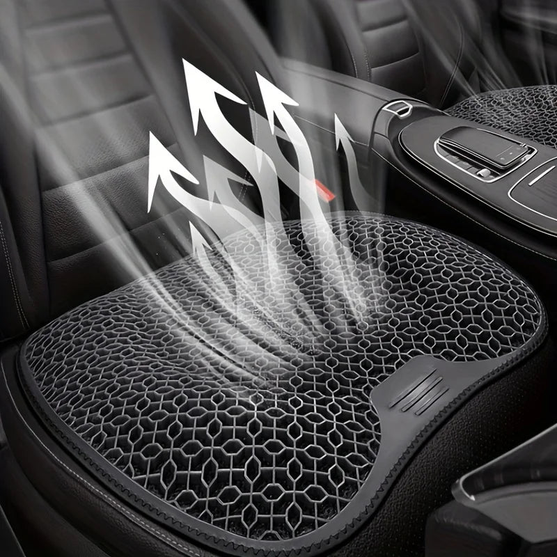 Gel Sitzauflage Waben-Design atmungsaktiv – SwissGlanzGarage Ansicht 5