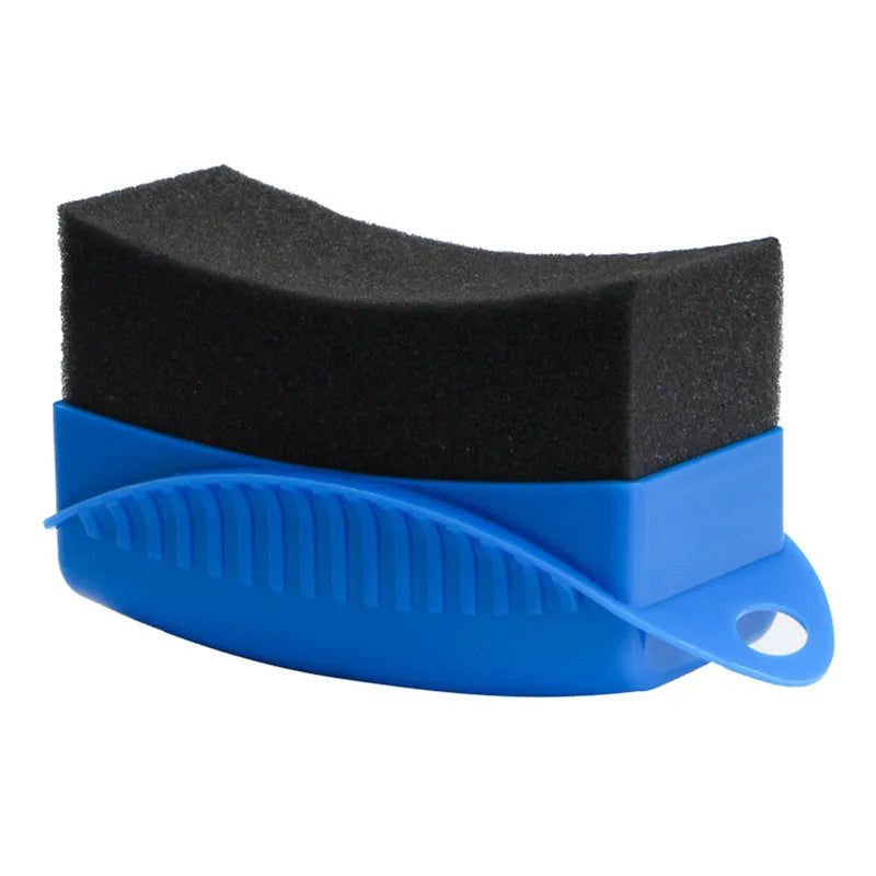 Auto Rad Polieren Wachsen Schwamm Pinsel ABS Kunststoff Waschen Reinigung Reifen Kontur Dressing Applikator Pads Deta...