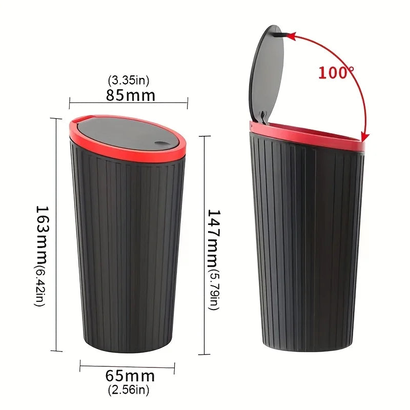 Universal Auto Mülleimer Kann Mini Auto Staub Organizer Auto Innen