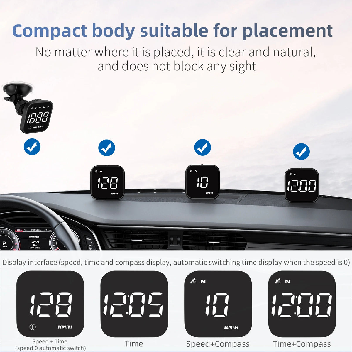 G4S GPS Smart Gauge Head Up Display – SwissGlanzGarage Ansicht 3