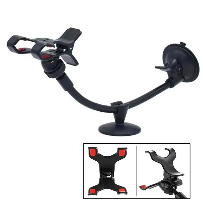 Anti-Shake Auto Telefon Halter Halterung Starke Saugnapf Lange Arm Windschutzscheibe Telefon Halter für iPhone Huawei...
