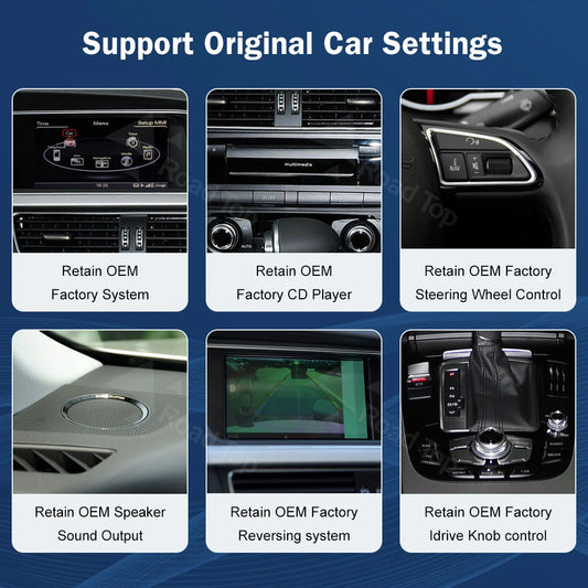 8.9 Zoll Multimedia Display Touchscreen für Audi A5 S5 – SwissGlanzGarage Ansicht 5