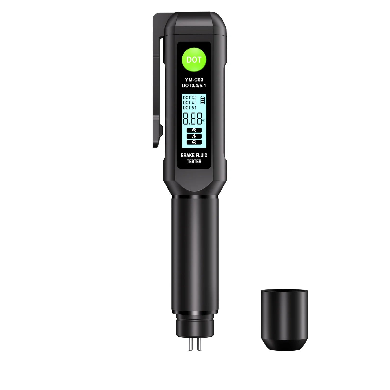 Bremsflüssigkeit Tester – aus Metall – SwissGlanzGarage Ansicht 2