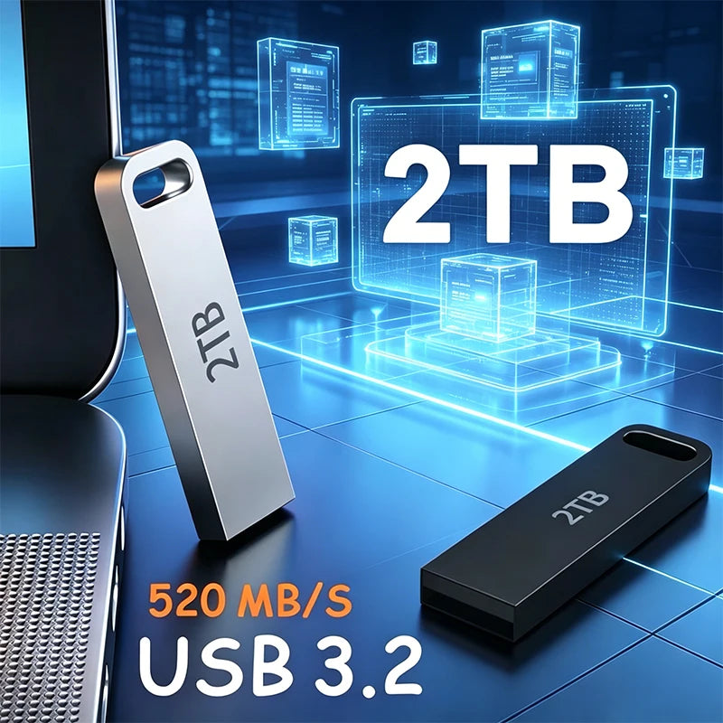 USB 3.0 Metall Adapter 128GB 256GB 512GB – SwissGlanzGarage Ansicht 2