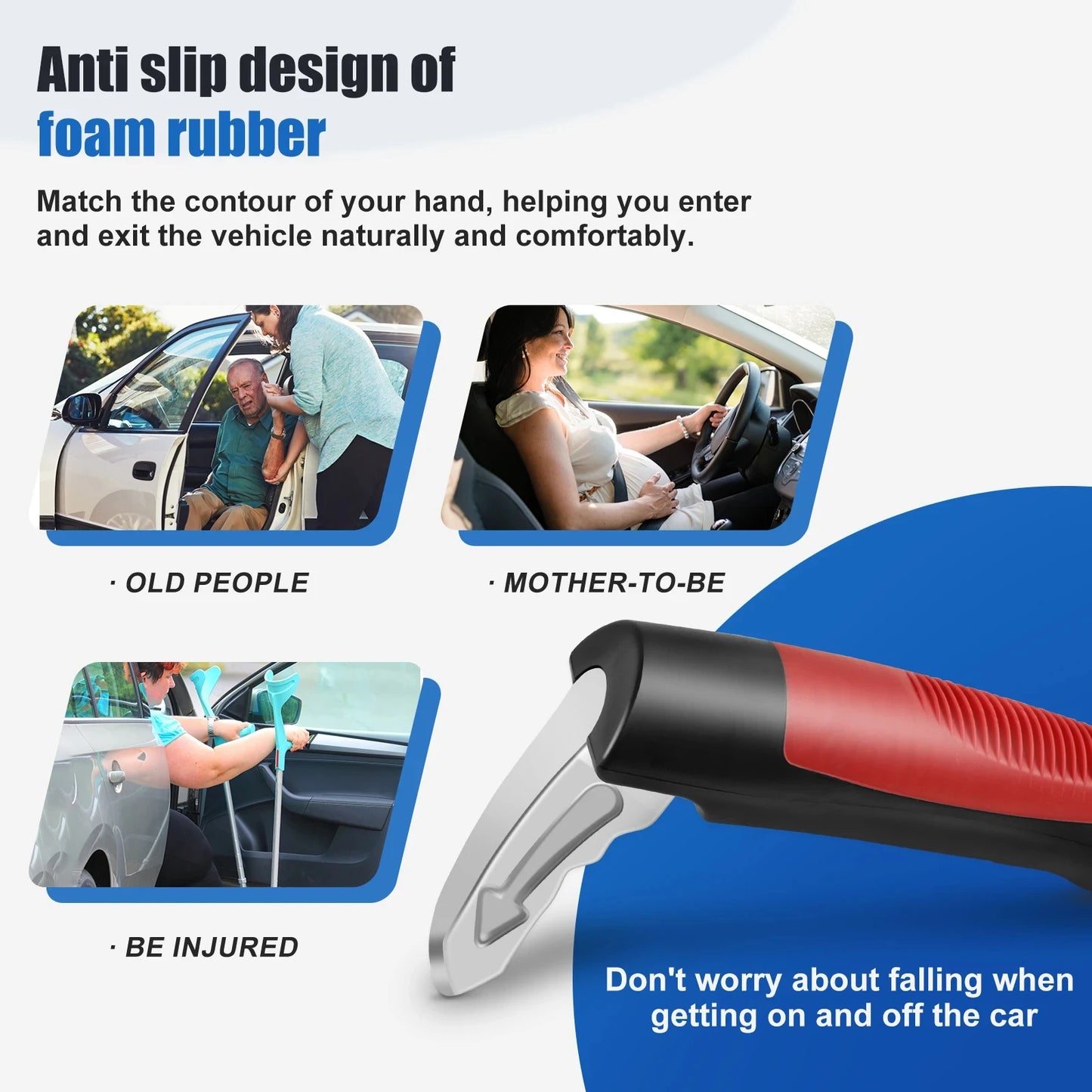 Auto-Einstiegshilfe & Notfallhammer 2-in-1 – SwissGlanzGarage Ansicht 6
