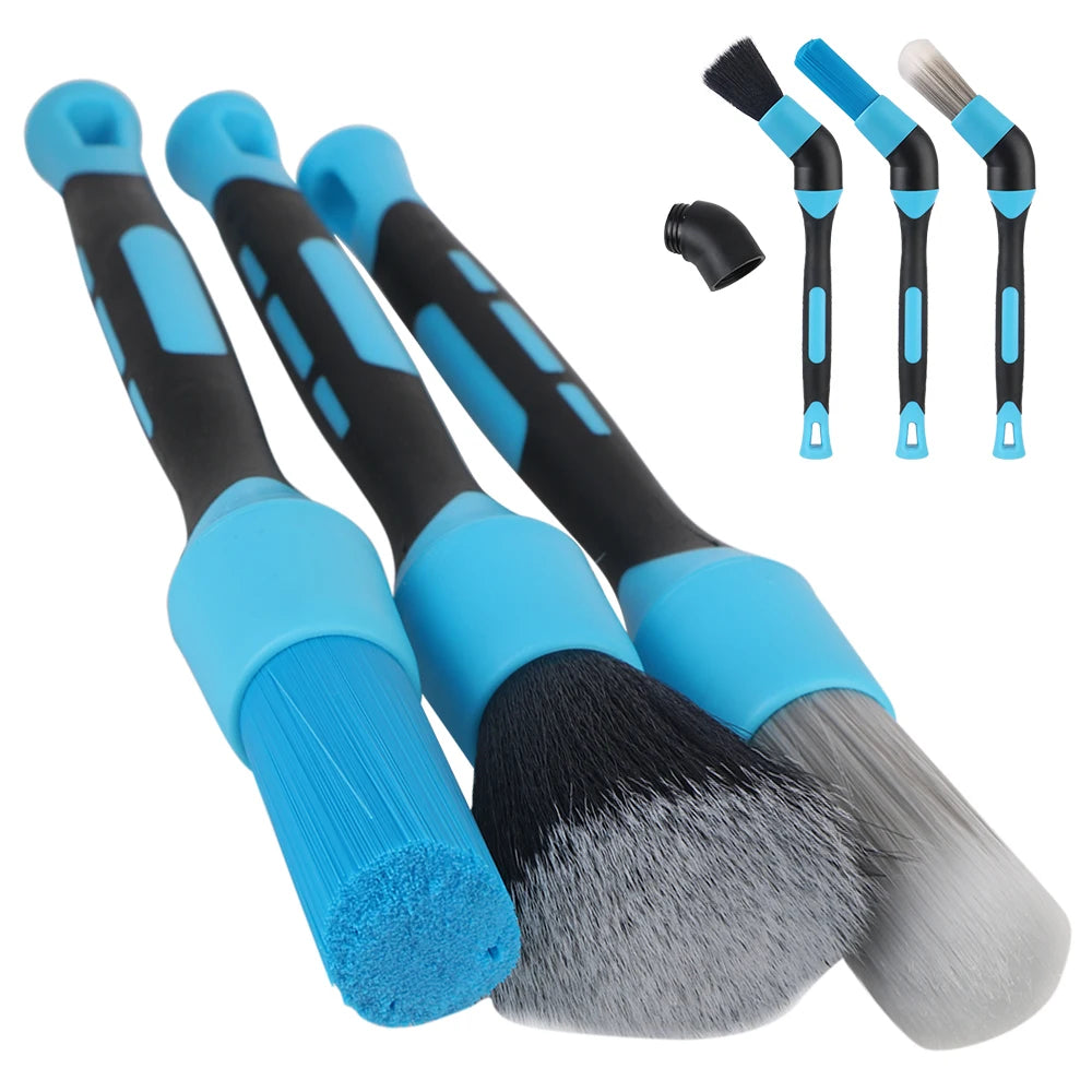 Rad Felgen Reinigen Pinsel Klimaanlage Luftauslass Reinigungsbürsten 3PCS Ellenb