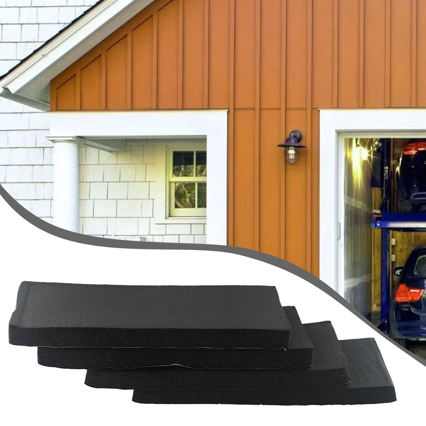 Garage Türschutz Wand-Eckschutz Schaumblock Set – SwissGlanzGarage Ansicht 2