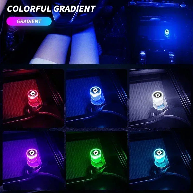 USB Auto-Licht LED Ambiente Nachtlicht Neon Innenbeleuchtung für