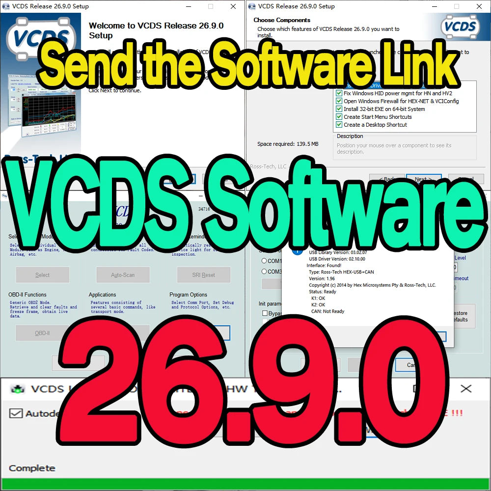 VAG-COM OBD2 Scanner HEX V2 USB – SwissGlanzGarage Ansicht 2