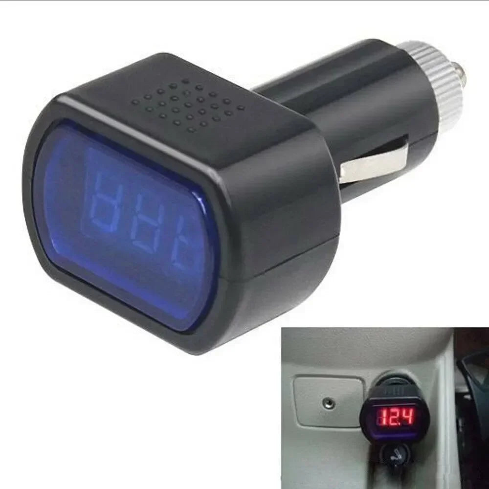 Digital LED Auto Volt Messgerät 12V 24V – SwissGlanzGarage Ansicht 2