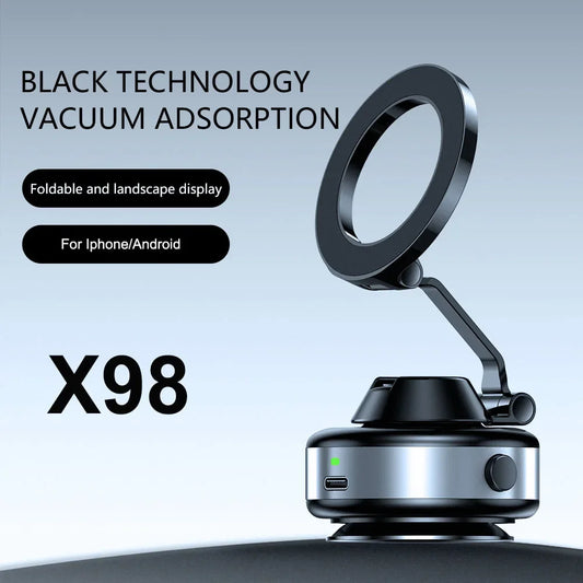 X98 Starker Magnet Handyhalter 360° Verstellbar – SwissGlanzGarage Ansicht 2
