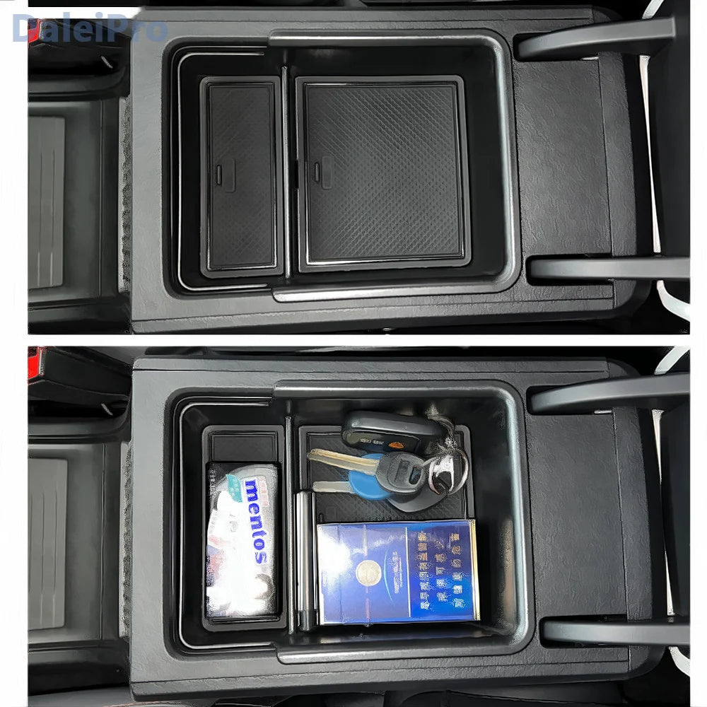 Für MG 4 EV 2022 2023 2024 Auto Armlehne Box Center Konsole Organizer