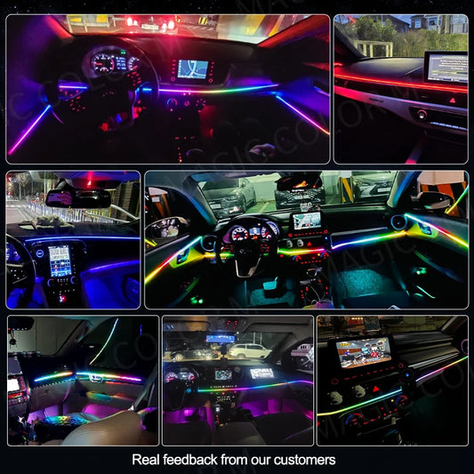 140cm LED Innenraumbeleuchtung RGB – SwissGlanzGarage Ansicht 6