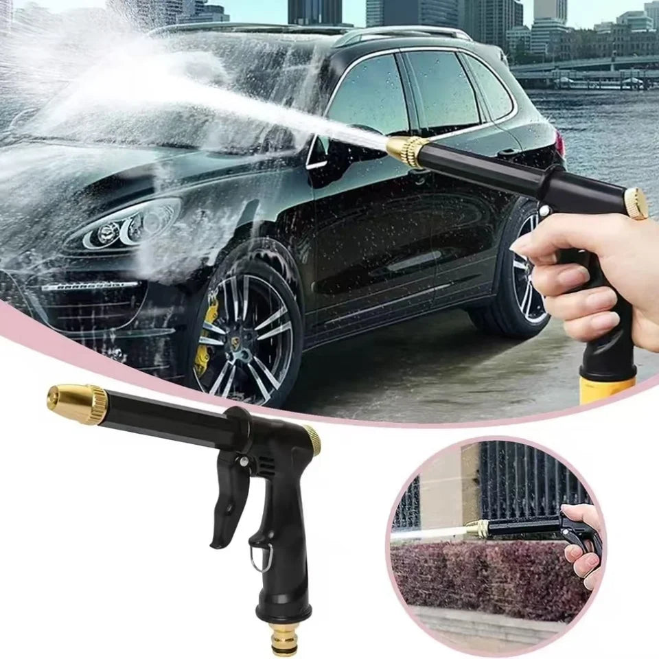 Hochdruck-Autowaschwasserpistole, verkupferte Düse, verdickter langer Stab, Dual