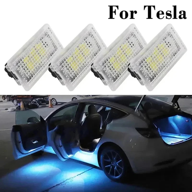 LED-Innenraumbeleuchtung für Tesla Model 3 Y S X – SwissGlanzGarage Ansicht 3