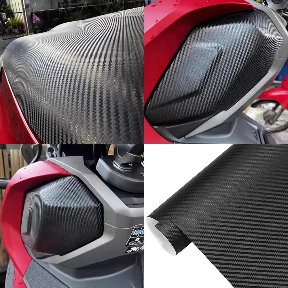 3D Carbon Fiber Schwarz Folie – SwissGlanzGarage Ansicht 2