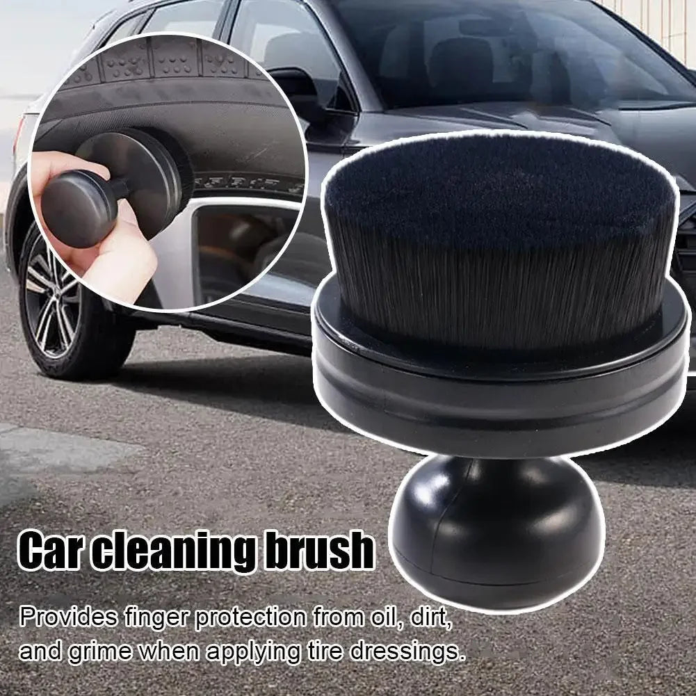 Auto Detail Pinsel Tragbare Auto Reifen Pinsel Mit Dichtung Abdeckung, Hohe Dichte Weiche Detaillierung Pinsel Für Re...