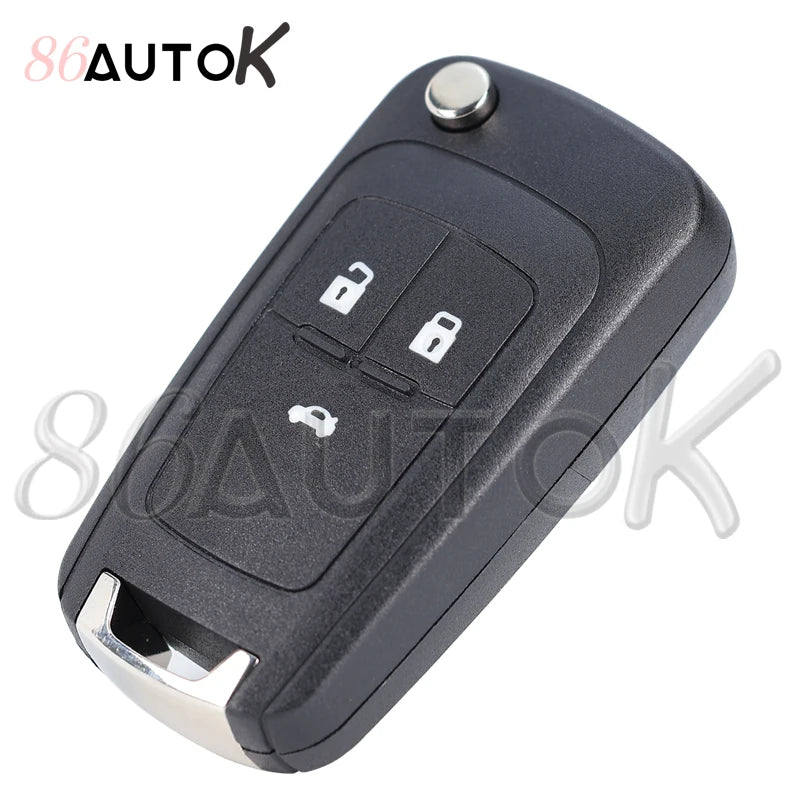 Schlüsselhülle für Buick Chevrolet 2/3/4/5 Tasten – SwissGlanzGarage Ansicht 5