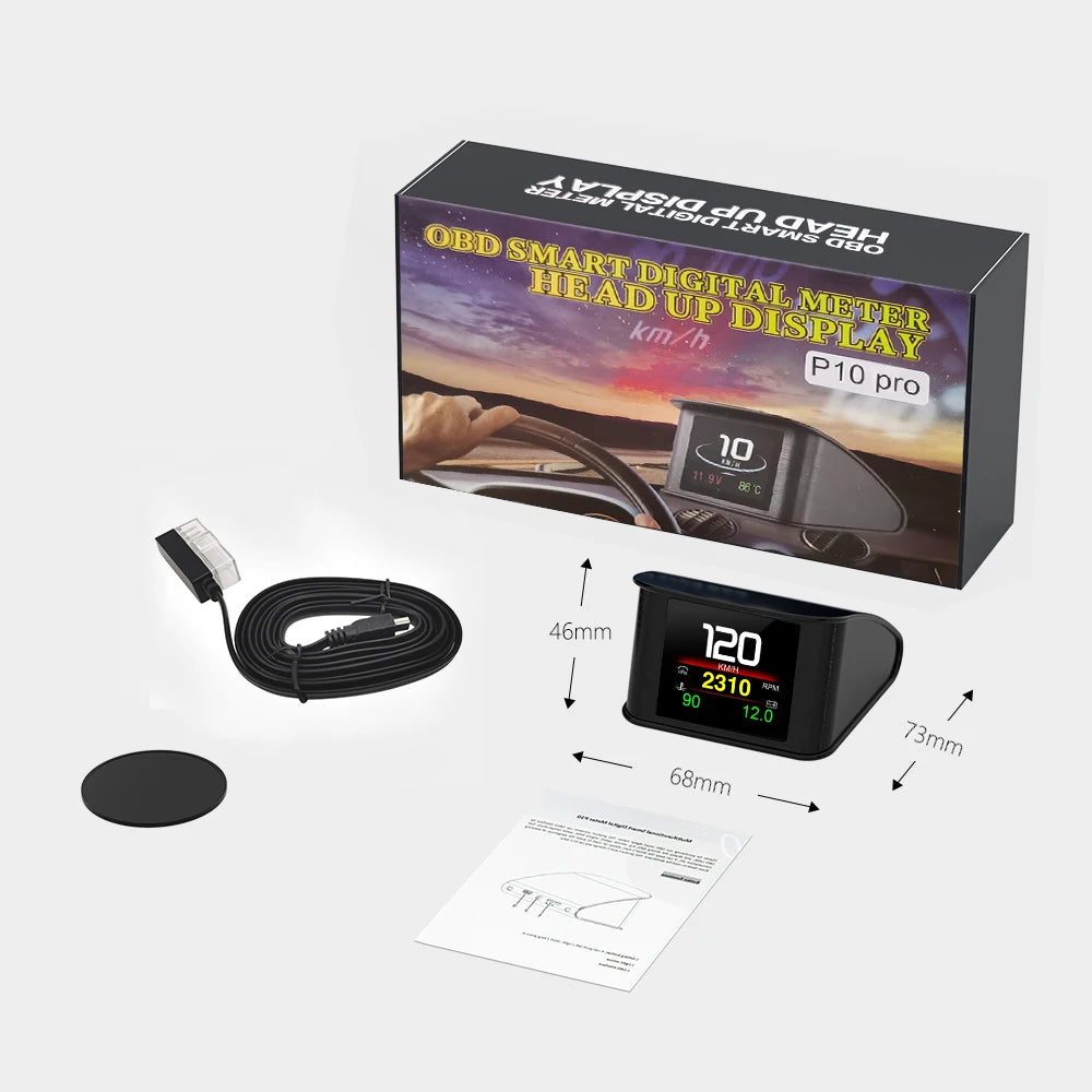 OBD2 Smart Digital Meter P10 PRO – SwissGlanzGarage Ansicht 6