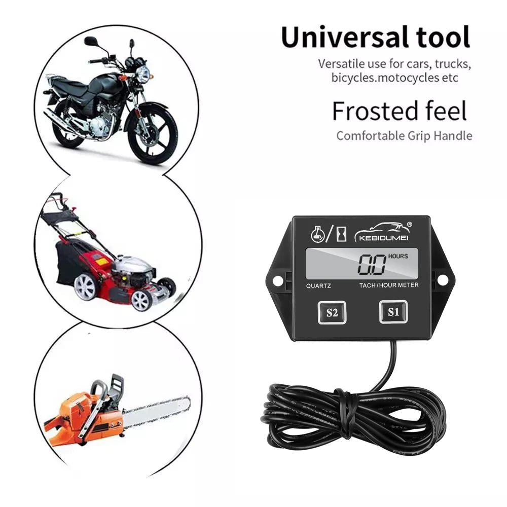 Digitaler Motor-Stundenmesser Tachometer – SwissGlanzGarage Ansicht 4