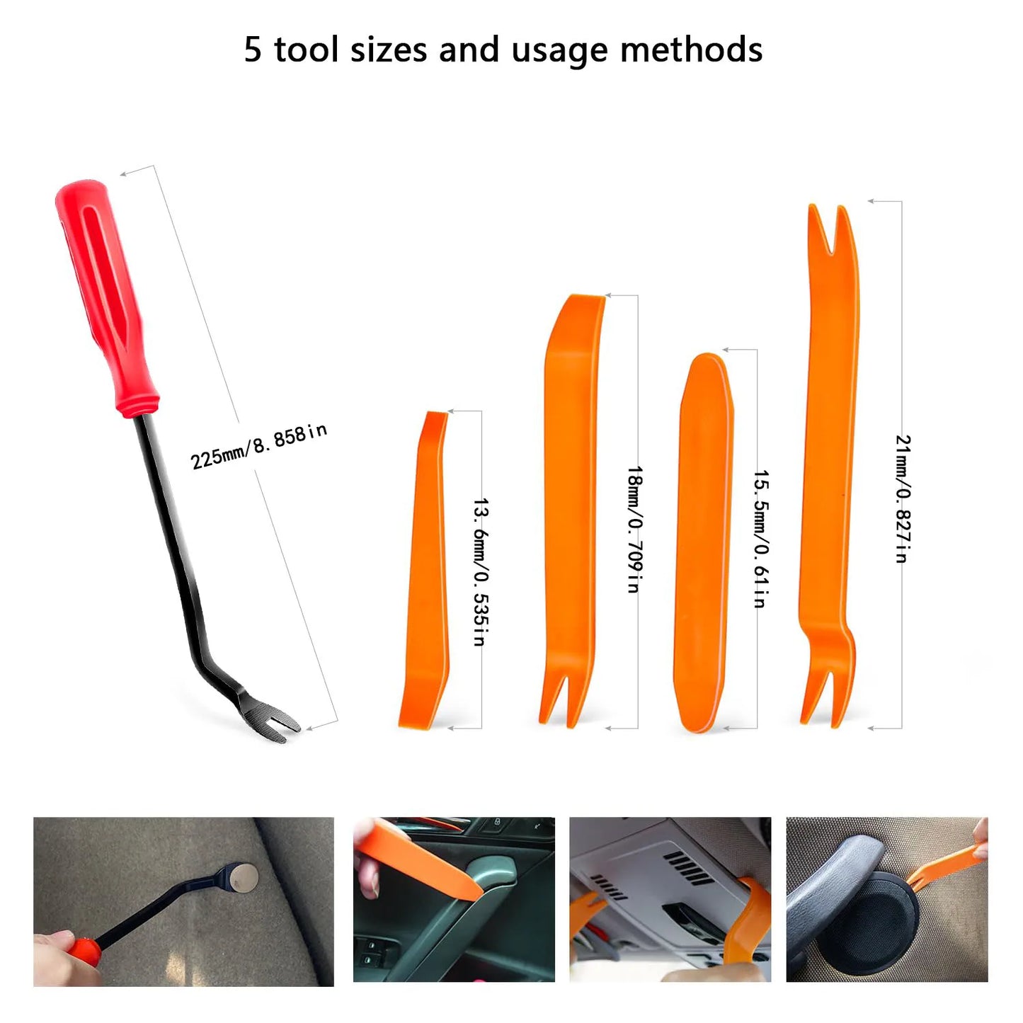 Auto Clips Set 820 Stück – SwissGlanzGarage Ansicht 4