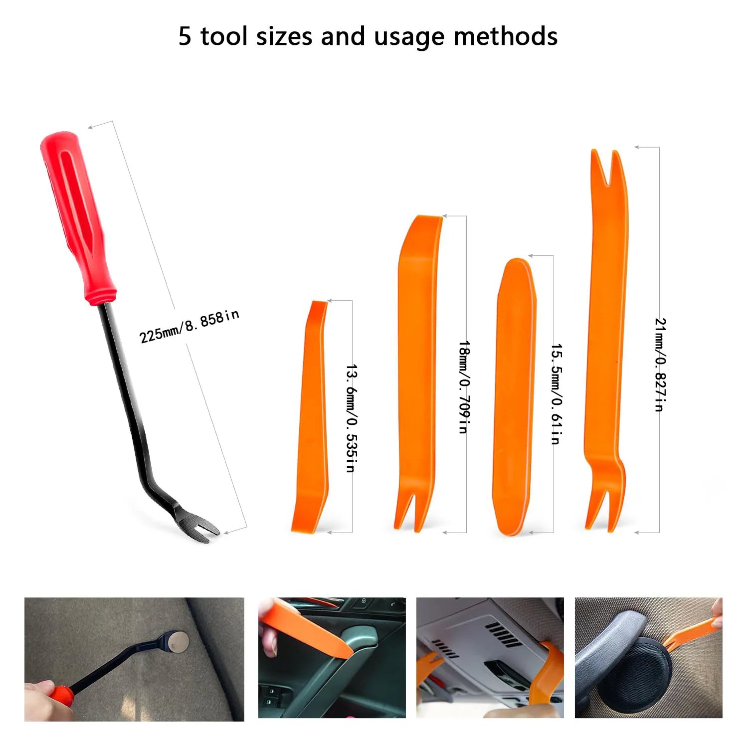 Auto Clips Set 820 Stück – SwissGlanzGarage Ansicht 4