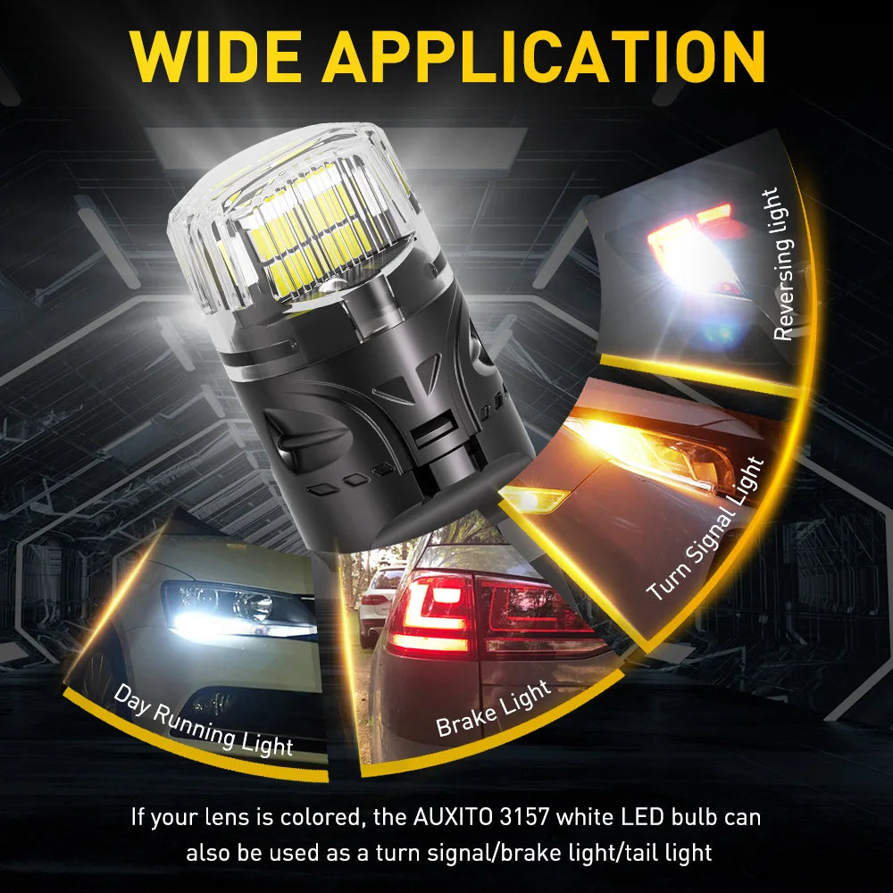 AUXITO Canbus T20 LED 7443 W21/5W Lampen – SwissGlanzGarage Ansicht 5