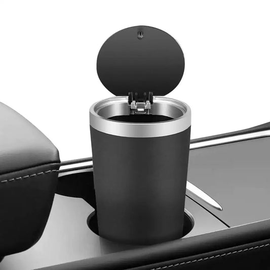 Kompakter, auslaufsicherer Mini-Auto-Mülleimer mit leicht zu