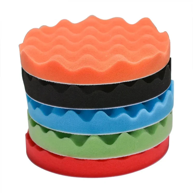 Polierscheiben Set 150/180mm 5 Stk – SwissGlanzGarage Ansicht 4